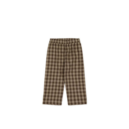 Organic Cotton Kingston Pant - Gingham Shitake – Jamie Kay USA