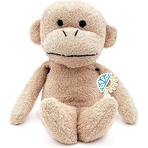 Thermal-Aid® (Jo Jo The Monkey) – Washable Heating Pad & Ice Pack – Plush Hot/Cold Pack with Natural Corn Filling – Reusable Comfort