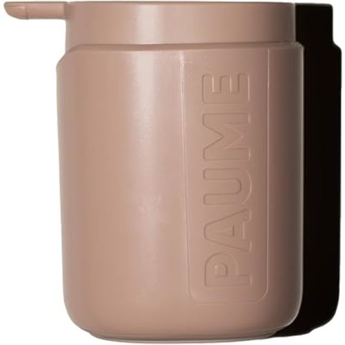 Paume Clay Signature Refillable Hand Sanitizer Pump, Stylish & Modern Dispenser for Kitchen, Nursery, or Bathroom, Sold Empty