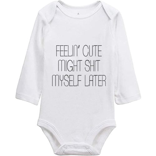 listery Funny Romper Cute Novelty Infant Baby Bodysuit Funny Baby Onesie Pregnancy Announcements
