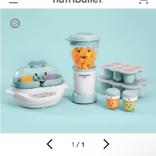 nutribullet Baby and nutribullet Baby Turbo Steamer Bundle