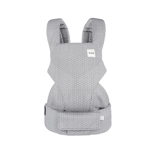 Baby Tula Explore Mesh Baby Carrier 7 – 45 lb, Adjustable Newborn to Toddler Carrier, Multiple Ergonomic Positions Front and Back, Breathable and Cool – Tula Coast + Mesh, Infinite