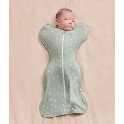 Swaddle Up™ 1.0 TOG Cotton Olive Moon