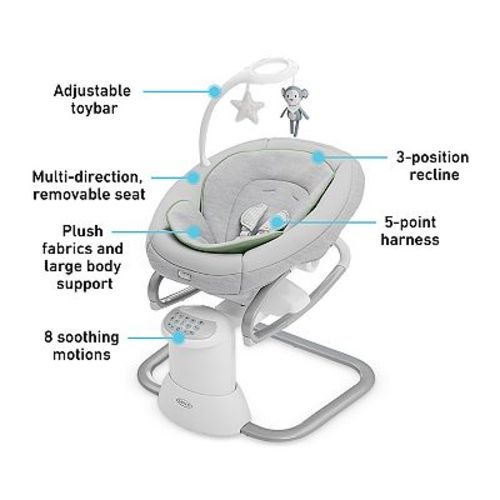 Graco Soothe My Way Swing with Removable Rocker