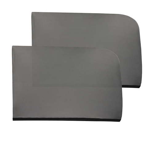 Nûby™ Fabric Sunshades, Breathable Mesh Stretches to Fit Most Car Windows - Black, 2-pack