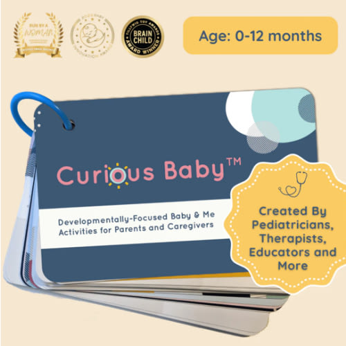 Infant Learning Cards - Curious Baby™ Activity Cards – Curious Baby Cards