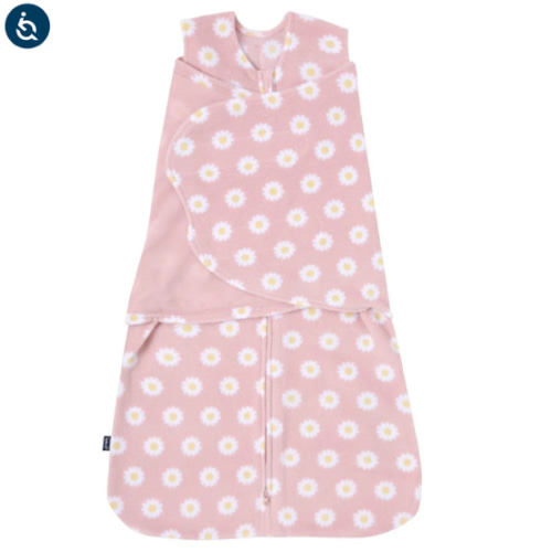 Daisy Micro-Fleece Swaddle Newborn | HALO