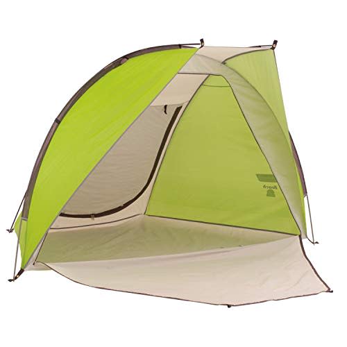 Coleman Beach Shade Canopy Tent, Lightweight & Portable Beach Shade Sets Up in 5 Minutes, UPF 50+ Sun Protection Includes Sand Bags & Stakes to Withstand Wind, Great for Beach, Park, Yard, Picnics