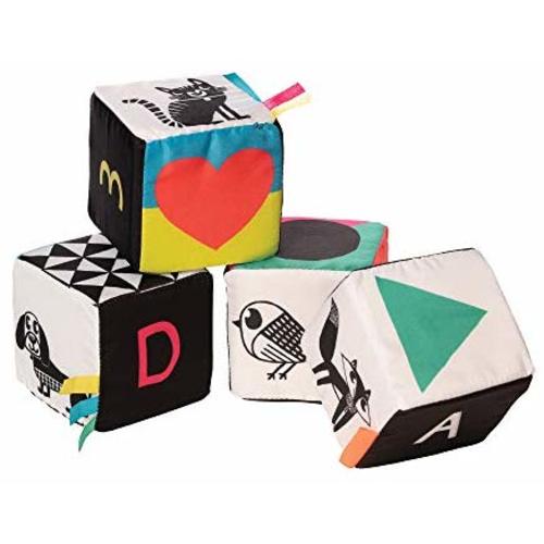 Manhattan Toy Wimmer-Ferguson Mind Cubes Soft Baby Activity Toy