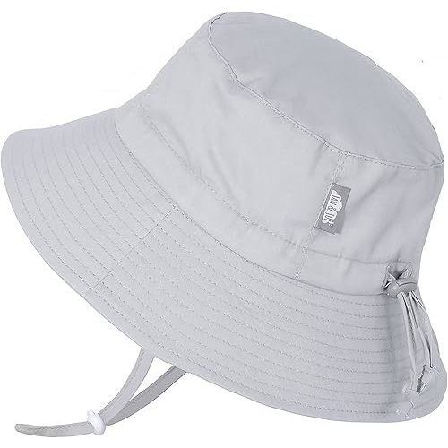 JAN & JUL Quick Dry Sun-Hat with Neck Flap for Swimming Boys' Beach Hat
