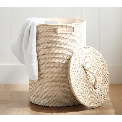 Quinn White Washed Baskets | Kids Storage | Pottery Barn Kids