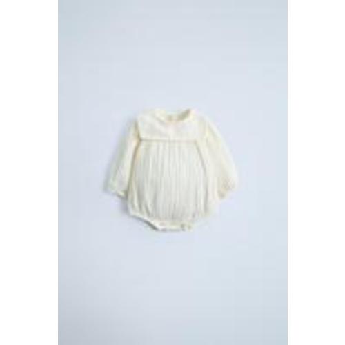 SWISS DOT BODYSUIT - Ecru | ZARA United States