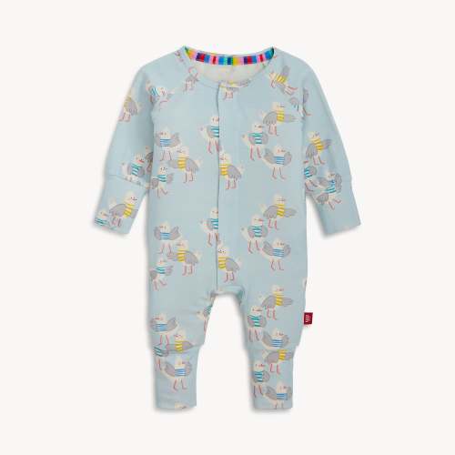 Magnetic Convertible Coverall in Gulls Wanna Have Fun