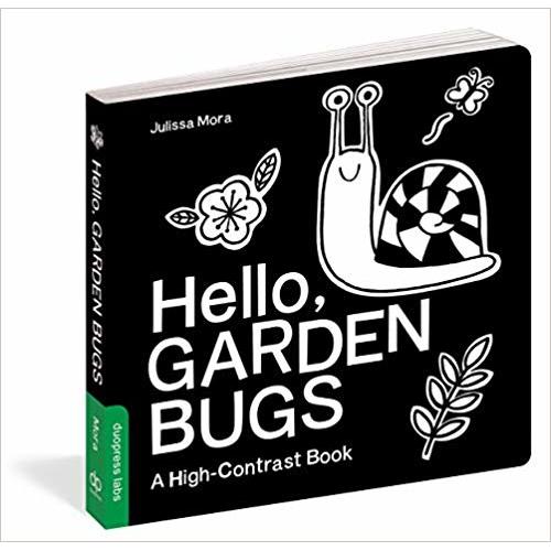 Hello, Garden Bugs: A High-Contrast Book