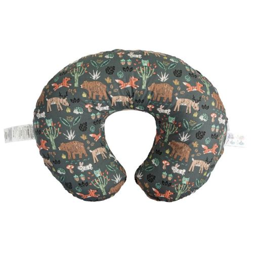 Boppy Original Feeding And Infant Support Pillow - Green Forest Animals