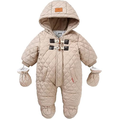 Toddler Snowsuit Baby Winter Clothes Boy Infant Girl Snow Wear 3-6-9-18-24 Month