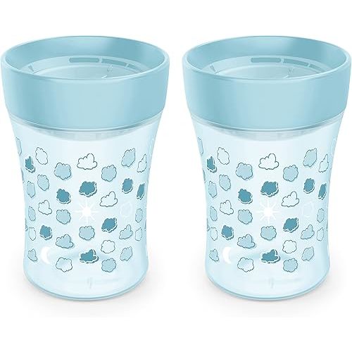 NUK Plastic Sip Trainer Cup (Blue)