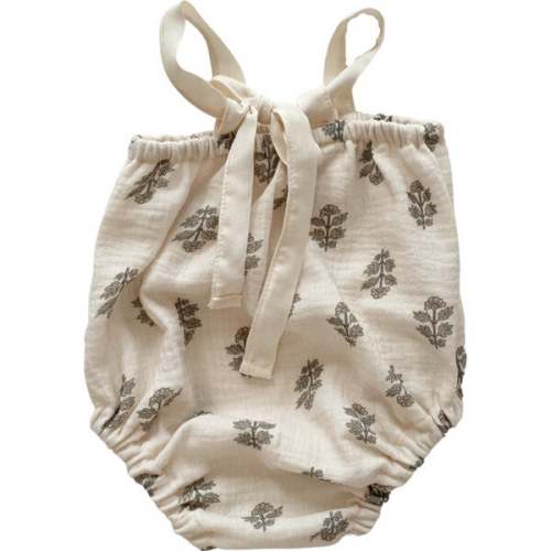 Muslin Romper, Florals (3-6 mo)