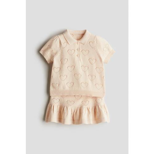 2-PIECE PATTERN-KNIT SET