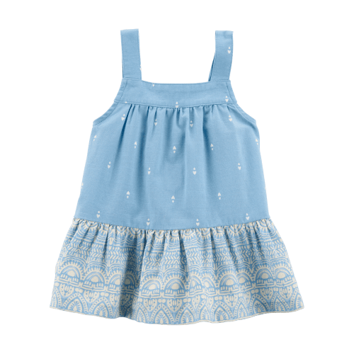 Baby Heart Drop Print Tank - Blue - OshKosh | Carter's