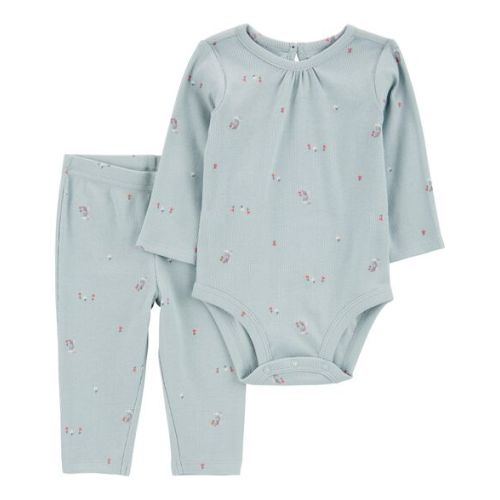 Baby 2-Piece Mouse Print Bodysuit Pant Set - Carter's | Carter's