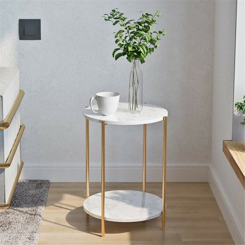 Everly Quinn Cassity End Table with Storage & Reviews | Wayfair