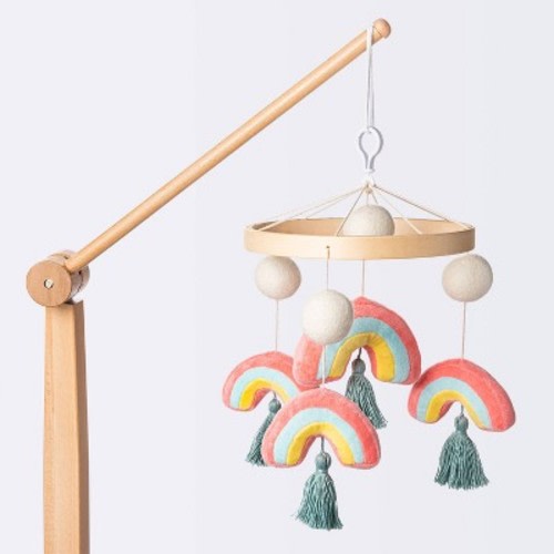Rainbow Mobile Crib Toy - Cloud Island™