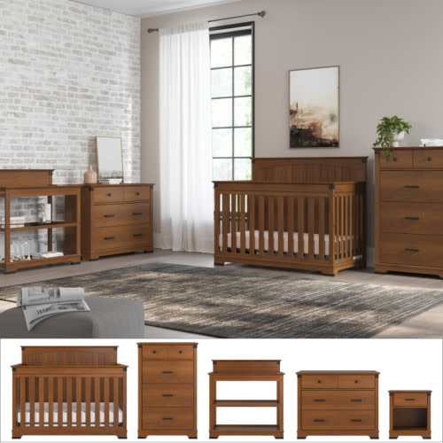 Redmond Full Panel 5 Piece Nursery Set