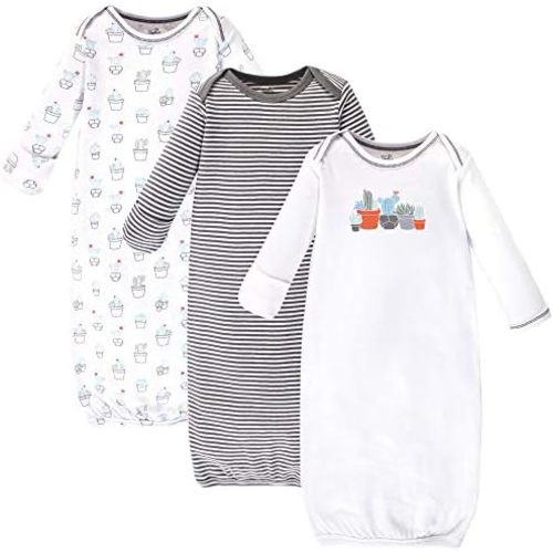 Touched by Nature Unisex Baby Organic Cotton Gowns