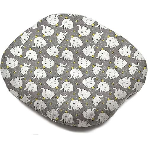 Newborn Infant Lounger Pillow Cover, Removable Ultra Soft Comfortable Slipcover (S6)