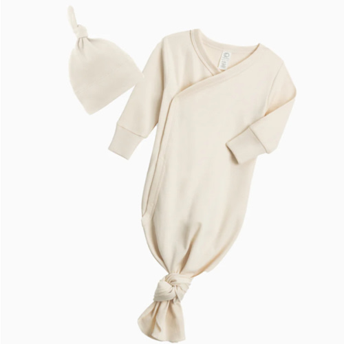 Kimono Gown and Hat Set (NB)