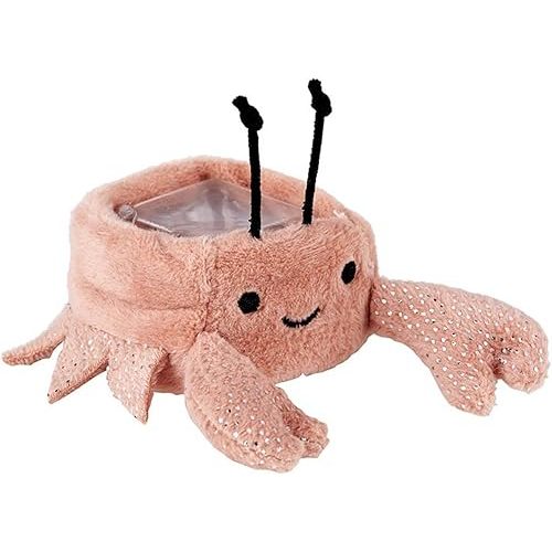 Stephan Baby Boo Bunnies - Baby First Aid Ice Pack Boo-Bunnie Comfort Toy, 2-Piece Set, Cuddly Crab