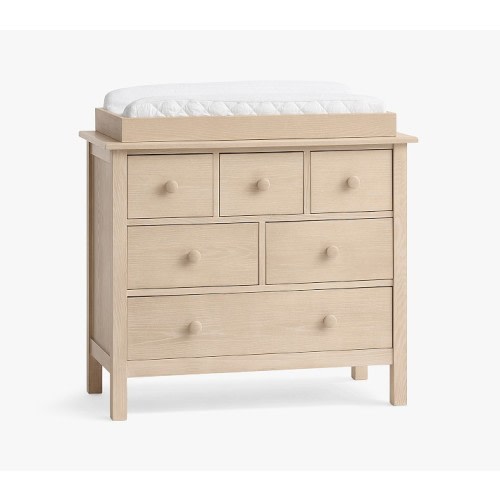 Kendall 6-Drawer Dresser & Topper Set (38w x 19d")