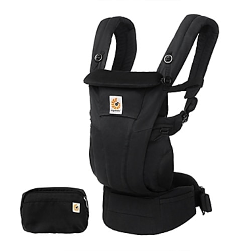 Ergobaby Omni Deluxe - Onyx Black Cotton