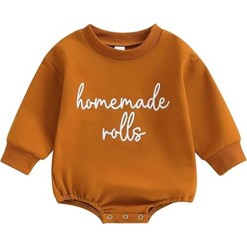 Baby Halloween Outfit Boy Girl Pumpkin Patch Sweatshirt Romper Sweater Shirt Cute Newborn Toddler Clothes