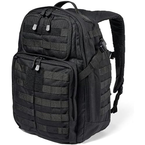5.11 Tactical Backpack, RUSH 24 2.0 Military Survival Molle Back Pack with Laptop Compartment, 37L, Style 56563ABR/56564ABR
