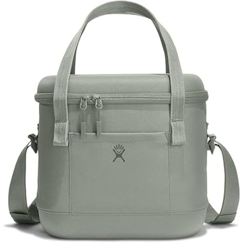 Hydro Flask Cooler Bag for Beach, Beverages and Travel - Insulated Soft Lunch Bag - 12 L Capacity in Agave Green