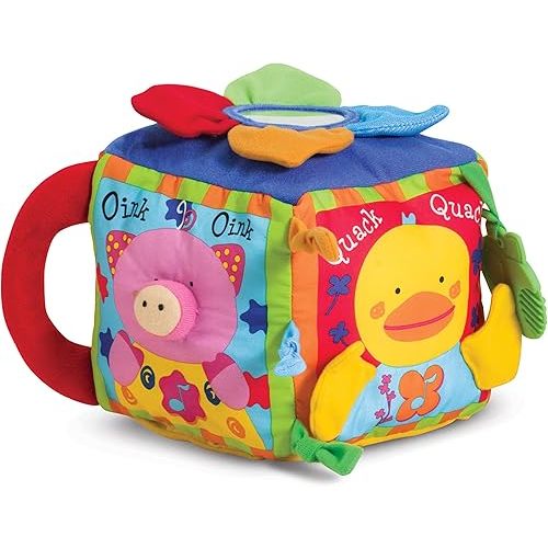 Melissa & Doug K's Kids Musical Farmyard Cube Educational Baby Toy