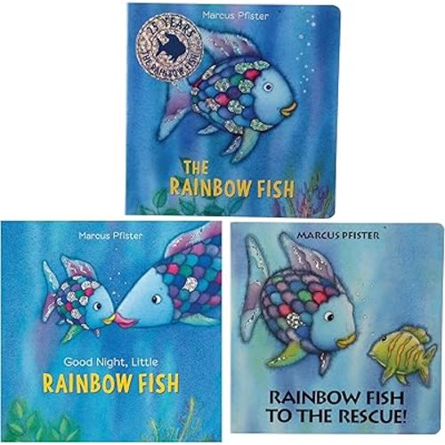 Constructive Playthings SCH-20 Rainbow Fish Stories, Kindergarten Grade to 3 Grade