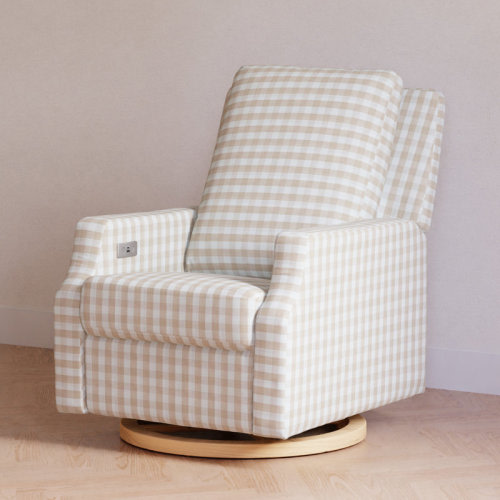 Namesake Crewe Electronic Recliner and Swivel Glider in Eco-Performance Fabric | Wayfair