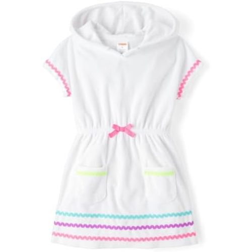 Gymboree Girls' and Toddler Short Sleeve Swim Coverup