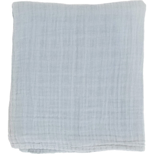 Organic Cotton Muslin Swaddle Blanket, White Sage - Little Unicorn | Maisonette