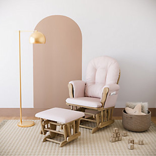 Storkcraft Hoop Glider and Ottoman
