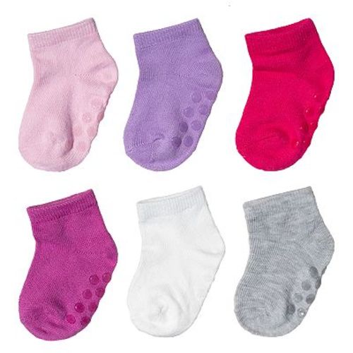 Baby / Toddler Jumping Beans® 6-pack Low-Cut Softest Grip Socks