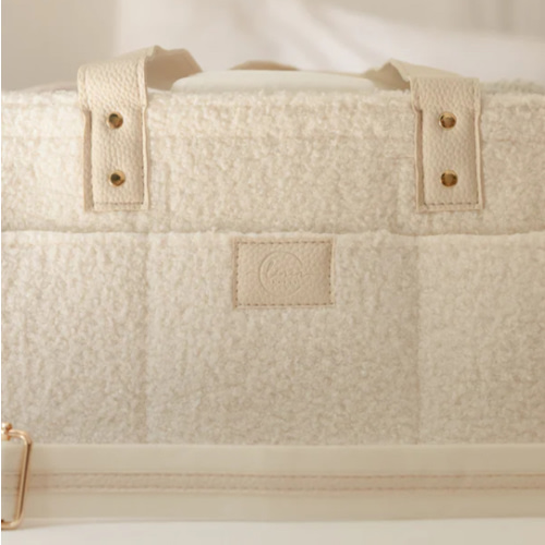 Nappy Caddy XL- Snow – Linen Label