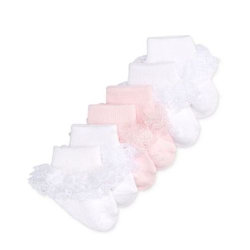 Baby Girls Lace Socks, Pack of 3, Created for Macy's