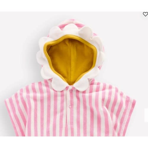 Novelty Towelling Throw-on-Pink Flower | Boden USA