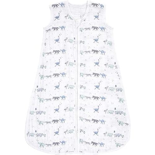 aden + anais Baby Sleeping Bag, Wearable Swaddle Blanket for Girls & Boys, Newborn Sleep Sack, Breathable & Lightweight