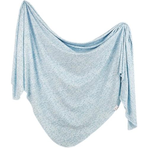 Copper Pearl Baby Swaddle Blanket - Premium Knit Baby Blanket, Large Soft Stretchy Receiving Blankets for Baby Boy and Girl, Swaddles for Newborn, Infant, and Toddler (Lennon)