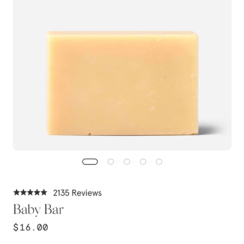 Baby Soap Bar | Organic | 4 oz | Primally Pure